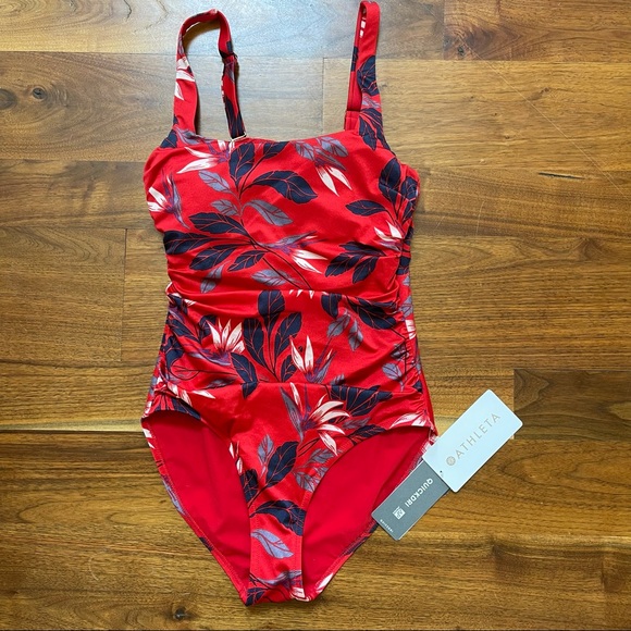 Athleta Aqualuxe Paradaiso One Piece Suit Small - Picture 2 of 10